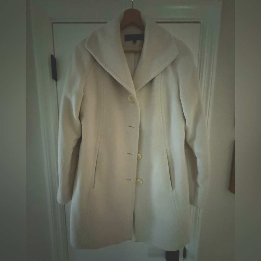 Women’s Winter White Pea Coat